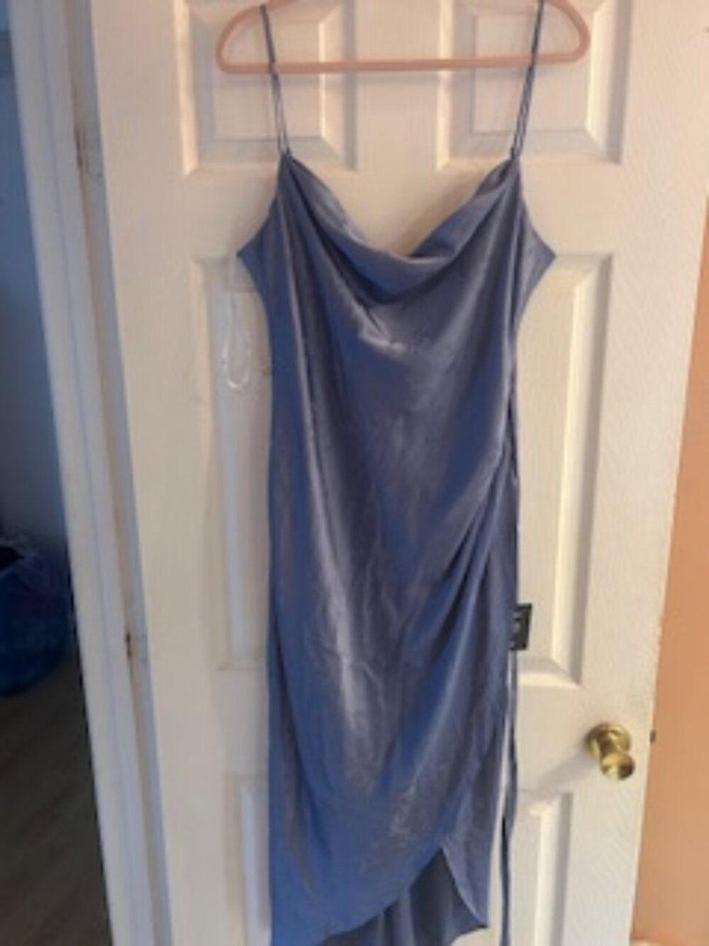 Midi Satin Slip Dress